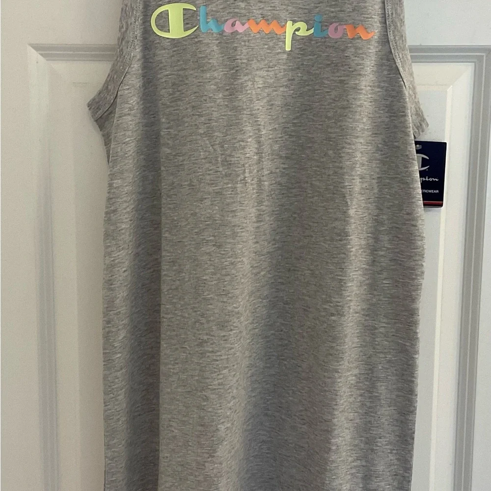 Champion Campus Tank Dress - NWT - Size Small - Oxford Gray